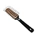 Phillips Brush Hot Styler Rose Gold Metal Vented Hair Brush for Blow Drying & Styling, Anti-Static Ball Tipped Nylon Bristles – Rubber Ergonomic Handle