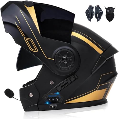 Casque moto bluetooth intégré modulable pour vos longs road trips en duo