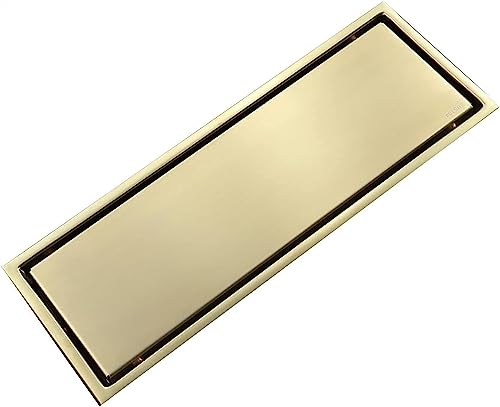Drain de douche linéaire noir 30x8 cm avec système de désodorisation anti-odeur - 2