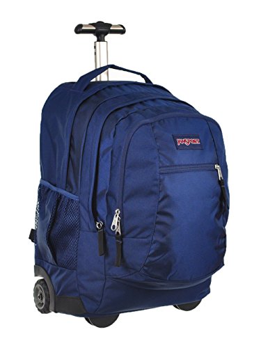 JanSport Driver 8 Rolling Backpack - Wheeled Travel Bag with 15-Inch Laptop Sleeve