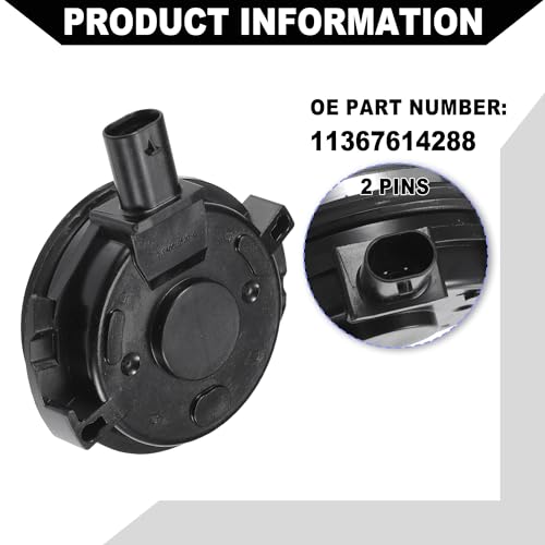 Hihaha No.11367614288 Engine Variable Valve Timing VVT Solenoid for BMW 230i 2017-2023 330i 2017-2023 / Inner Engine Camshaft Oil Control Valve/Durable Metal / 2 Pcs by Hihaha - Image 4