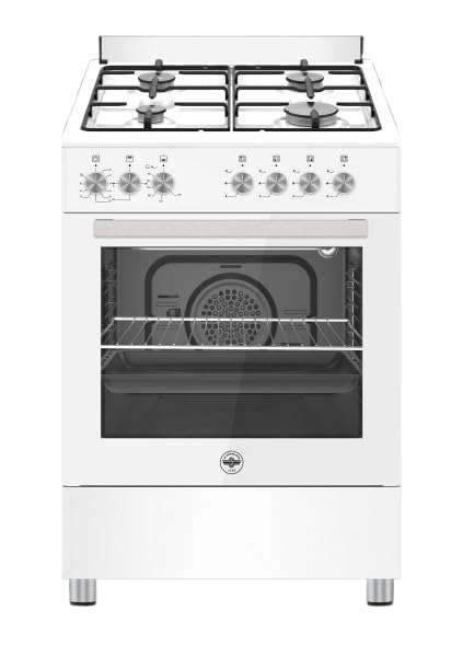 Bertazzoni La Germania SE664GB/24 Cuisinière à Gaz Blanc