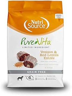 Purevita Grain Free Venison Dog Food 5Lb