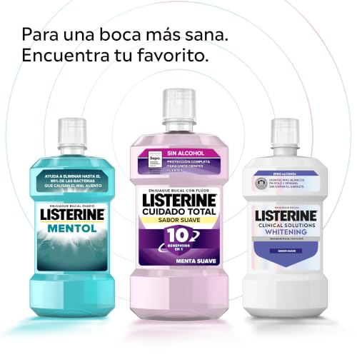 Miniatura 8 de Listerine Clinical Solutions Whitening Enjuague Bucal Sin Alcohol Pack 2x1l