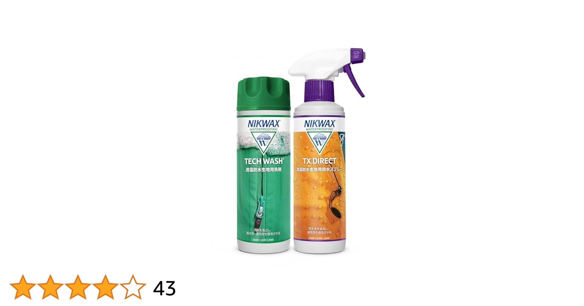 Amazon.co.jp: ニクワック Nikwax Tech Wash & TX.Direct ス