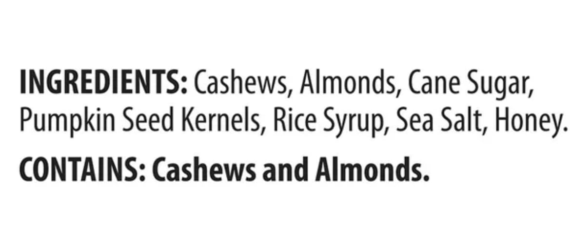 Kirkland Cashew Clusters with Almonds & Pumpkin Seeds – 50% Cashews, Gluten-Free, Kosher, Crunchy Snack Mix, 32 oz Resealable Bag