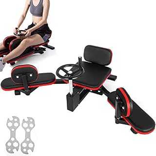 VEVOR Pro Leg Stretcher 220LBS Leg Stretch Machine Heavy Duty Steel Frame Leg Stretching Training Fitness Equipment Leg Stretcher for Home Gym