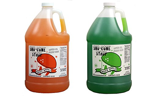 Snow Cone Syrup Gallons W/Pumps (Choose-Your-Flavors)
