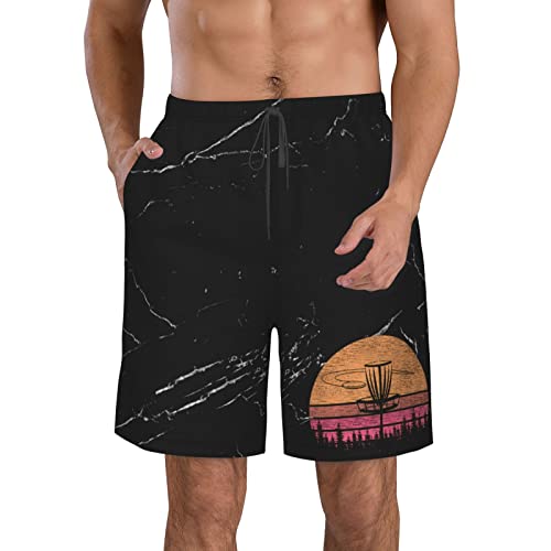 Short de bain homme disc golf léger pour natation et sport nautique