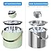 3.2L/3.4QT Stainless Steel Ice Bucket with Lid and Scoop, Double Wall Insulated Ice Bucket for Cocktail Bar and Parties (Mint Green)