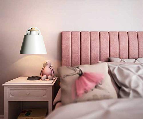 Modern Wooden White Metal Wall Lamp For The Home/Hotel/Corridor Decorate Wall Light Vintage Style Sconce Lighting E27 Base #TOP4