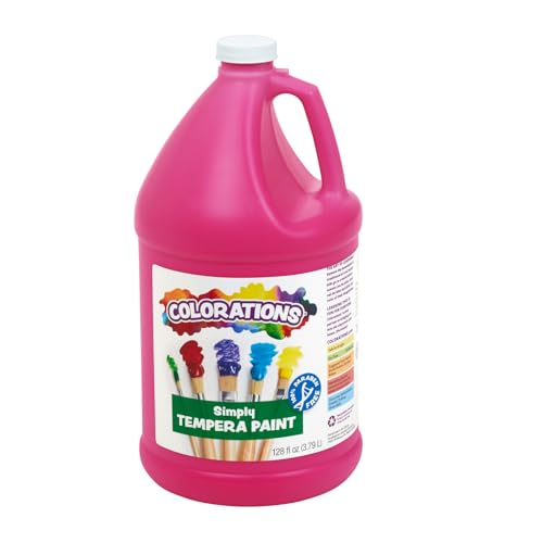 Colorations Paraben-Free Tempera Paint for Kids - 1 Gallon, Vibrant