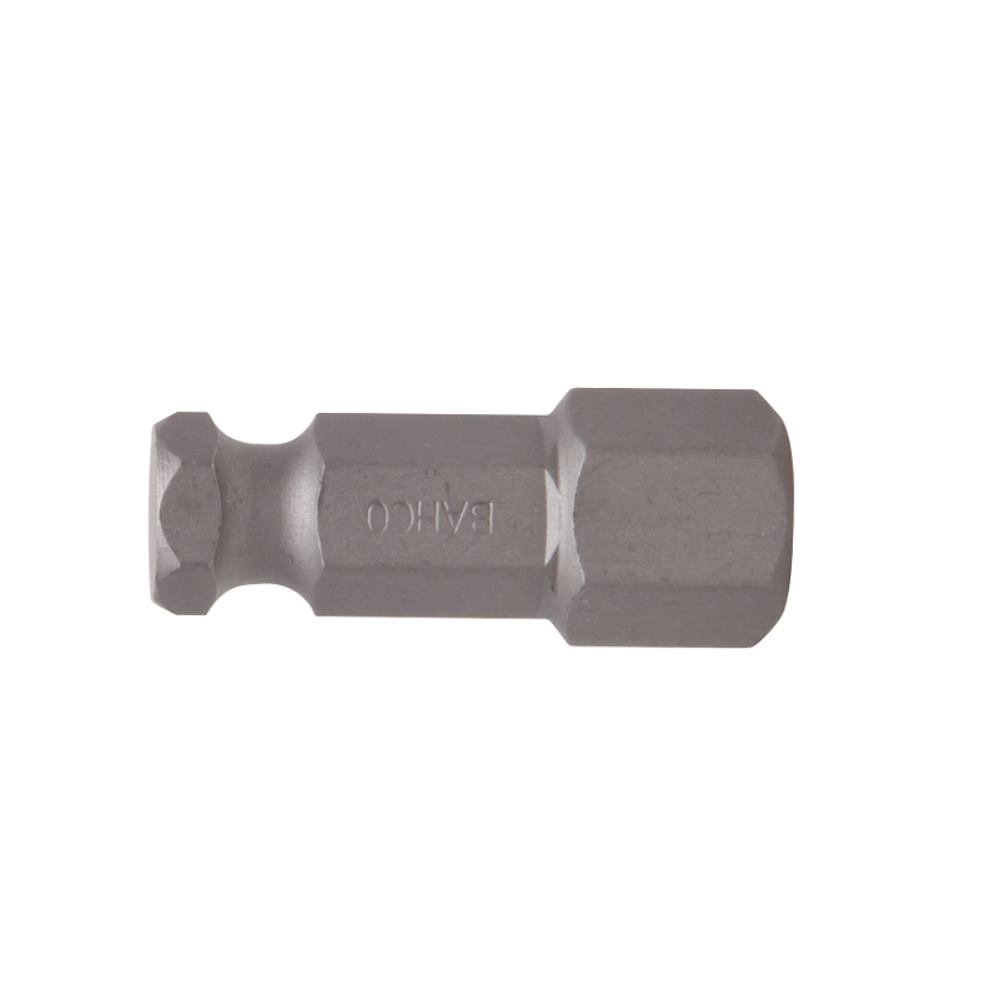 Bahco 74S/H8 H8 Bits for Hex Head Screws 0 V, Silver, 7/16-Inch, 35 mm, Set of 5 Piece