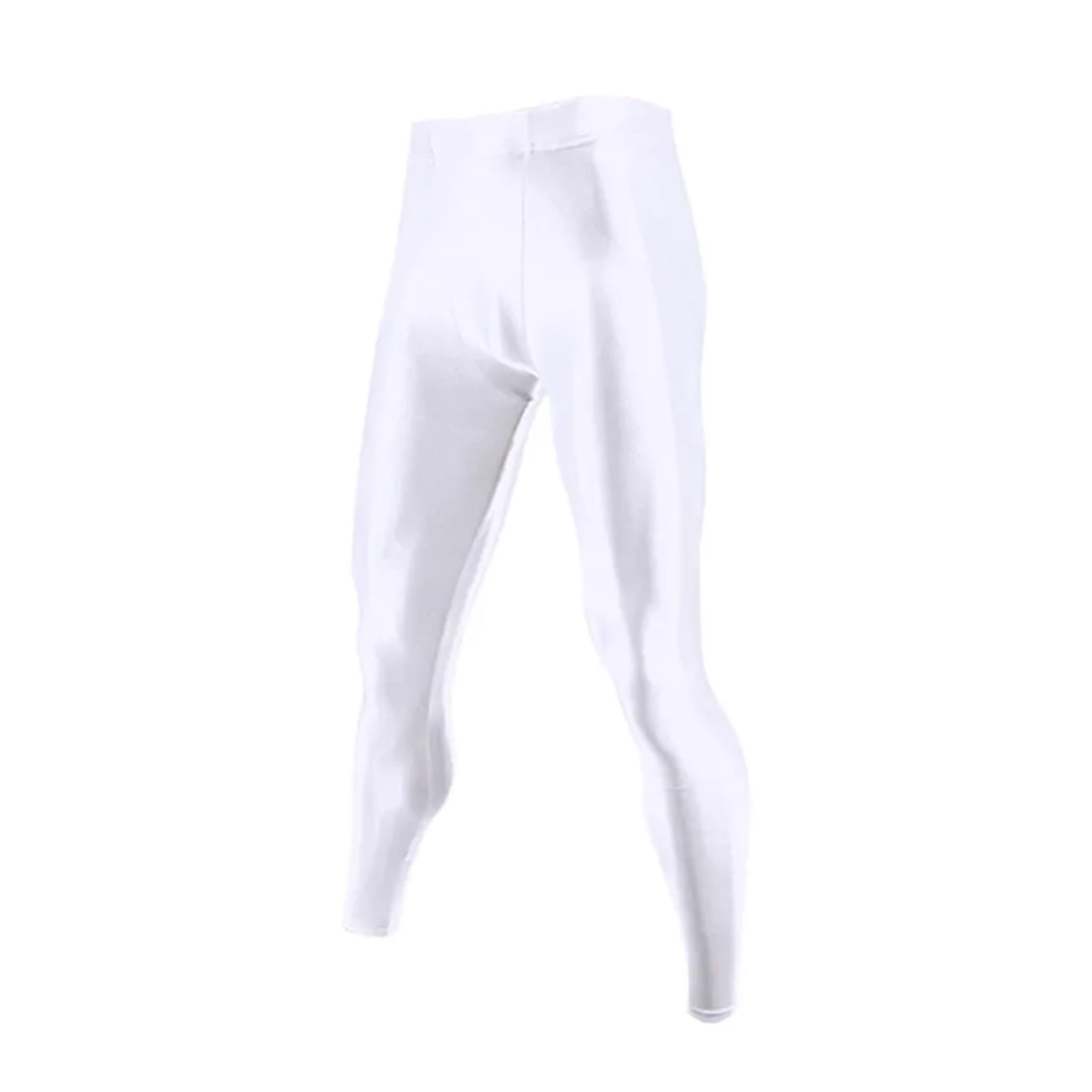 Legging homme blanc XXL pour course à pied et fitness en automne