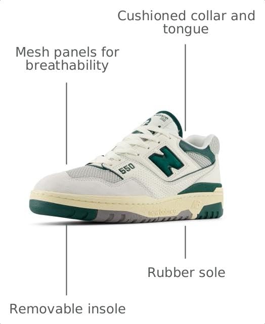 Image of New Balance Men's 550 Sneakers