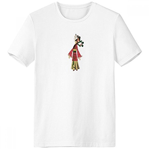 T-shirt sport blanc motif ombre chinoise look décontracté pour vos sorties d'été