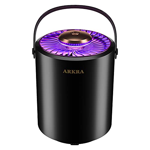 ARKRA Bug Zapper, Mosquito Zapper, 3 in 1 Indoor Outdoor Electric Bug Zapper Mosquito Killer Lamp Fly Insect Trap with Bug Light Attractant with 5 Sticky Glue Boards