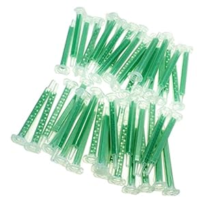 Ab lijm mengbuis 16 mondgedeelte vierkant statische epoxy lijm mengmondmondstuk 50 stks gloeilamp