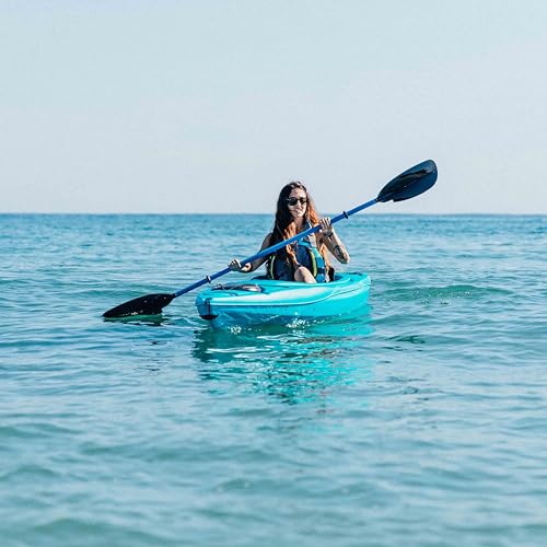 Image of Pelican Vesta Kayak Paddle | Aluminum Shaft with Nylon Reinforced Blades | Lightweight, Adjustable| Perfect for Kayaking - Premium Quality Material
