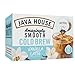 JAVA HOUSE French Vanilla Latte Cold Brew Coffee Pods, (12 Count) Peel and Pour Pods Hot or Iced
