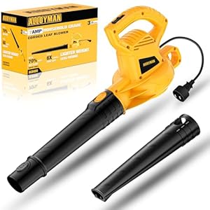 ALLOYMAN Electric Leaf Blower,7AMP ...