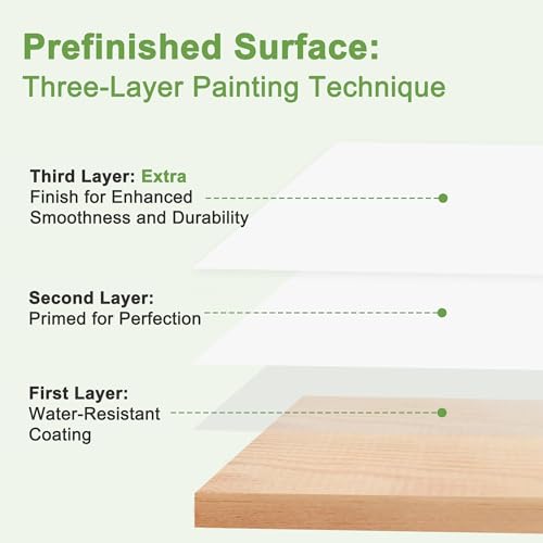 image for WINSTELLAR 32x80 Tempered Frosted Glass Door Slab, Paintable Interior 