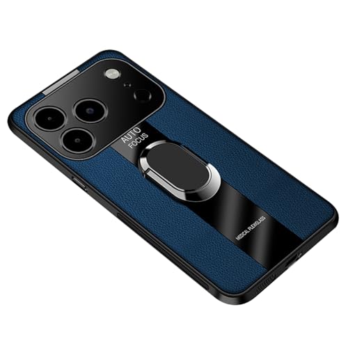 Étui mince iPhone 17 Pro Max cuir bleu : fini les chutes et rayures