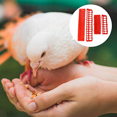 YARNOW 2 Pz Plastica Flip Top Mangiatoia per