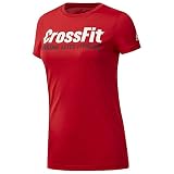  Reebok Fef Speedwick Camiseta, Mujer, Rojo (prired), XS