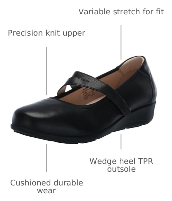 Propét Women's Yara Mary Jane Black 10 Wide US by Propét - Used condition - Image 3