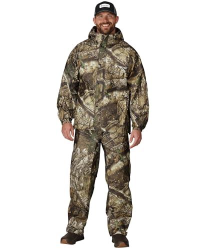 FROGG TOGGS Mens Standard Classic All-Sport 3-Layer Waterproof Breathable Rain Suit Realtree APX XX-Large