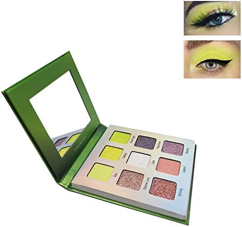 Highly Pigmented Eyeshadow Palette,YMH BEAUTE 9 Bright Colors Eye Shadow Palettes Matte Eyeshadow Makeup Palette Long Lasting Waterproof Colorful Cosmetics (MS 2 PACK)