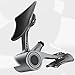 SPYMINNPOO Thigh Exerciser for Man, EVA Thigh Master Inner Thigh Exercise Equipment Anti Slipping Metal Fitness Thigh Trainer (Black)