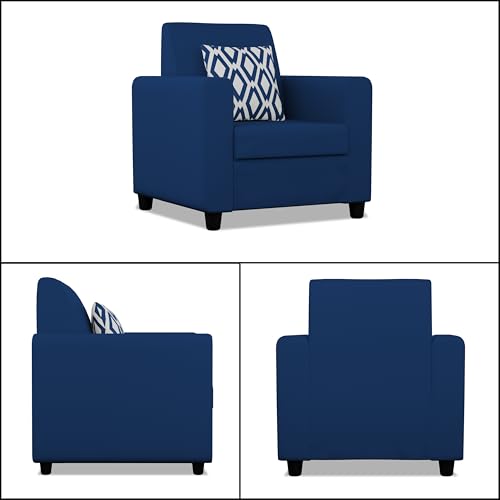 Adorn India Monteno 3-1-1 5 Seater Sofa Set (Blue) (3 Year Warranty)