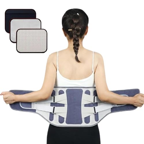 Soporte lumbar, soporte lumbar inferior,tracción lumbar trasera -revelador de soporte - Soporte ergonómico de cintura elástica para jardinería, conducción, trabajo