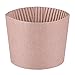 Luckypack 50 Count Cup Sleeve Corrugated Jacket Cafe Drink  Disposable Paper Coffee Cup Sleeves Reusable Holder Cardboard For Hot Drinks, 12oz./16 oz./20 oz.