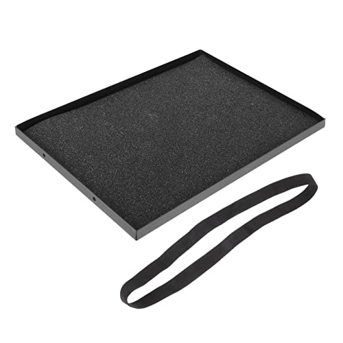 Parliky Projector Holder Tray Platform Laptop Pallet with Non-Slip Pads and Retaining Straps for Tripod Mounting Office Home Classroom Studio