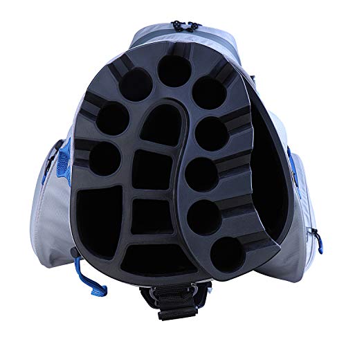 Big Max Dri Lite Silencio Cartbag – Wasserabweisende Golftasche grau - 2