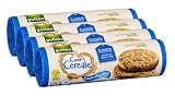 4X Gullón Cuor di Cereale Classico Senza Zuccheri Aggiunti, Biscotti Integrali con Fiocchi d’Avena, Ideali per Colazione e Merenda 280g