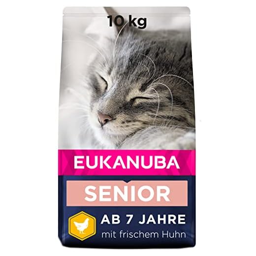 Eukanuba Senior Katzenfutter für ältere Katzen