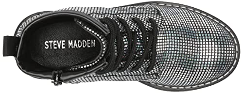 Steve Madden Girls Shoes Girls Bettyy Fashion Boot, Pewter Multi, 2 Little Kid #TOP4
