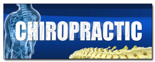 36" Chiropractic Decal Sticker Back Chiropractor