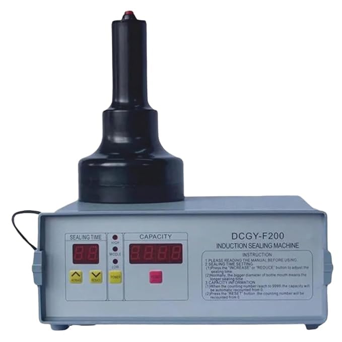 DCGY-F200 Economic Induction Sealing Machine | 20–80mm Cap Foil Sealer | Portable Handheld Bottle Induction Sealer for Leak-Proof & Tamper-Evident Packaging