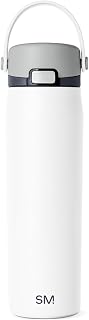 Mesa Sport Water Bottle with Covered Chug Lid | 24oz Cup Holder Friendly Insulated Stainless Steel Bottle for Gym, Sports and Travel | Polar Bear