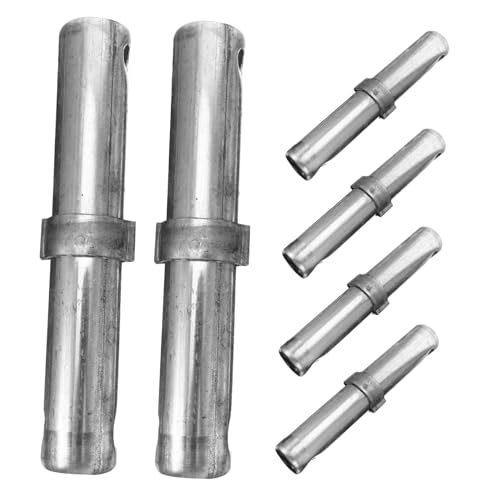 DIYEAH 6 Pièces Goupilles de Connexion pour Échafaudage Résistantes et Galvanisées Barres de Liaison Sécurisées pour Accessoires et Échafaudage Compatibles avec Divers Systèmes
