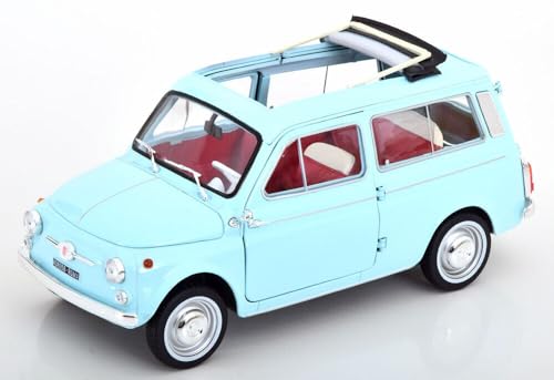 Norev Fiat 500 Giardiniera 1/18 réplique ultra fidèle avec ouvrants contre la déception