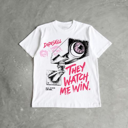 Image of DopeSkill Graphic Tee Streetwear Hip Hop Hypebeast Unisex T-Shirt Sneaker Colour Matching Shirts Rapper Mouth