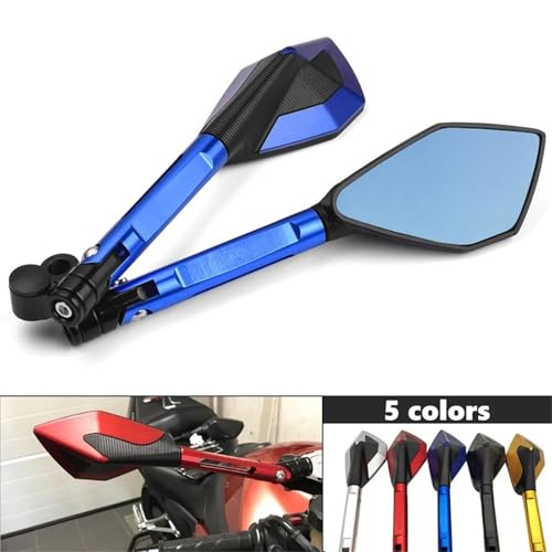 Espejos retrovisores para Suzuki GSX-S750 y GSX-S1000 en color rojo 3