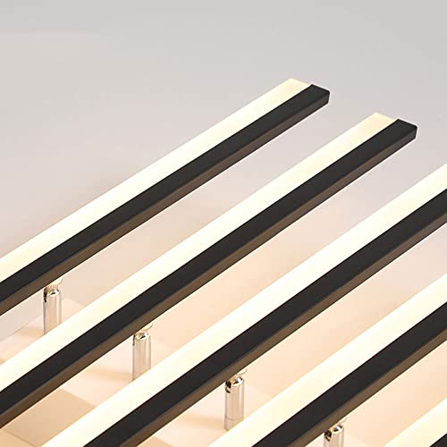 Lustres et plafonnier LED moderne variable télécommandé pour grand salon - 5