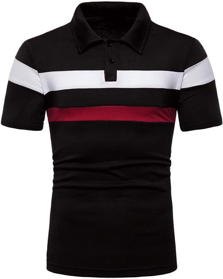 HHGKED Polo Shirts for Men Casual Short & Long Sleeve Golf Slim Fashion Shirts